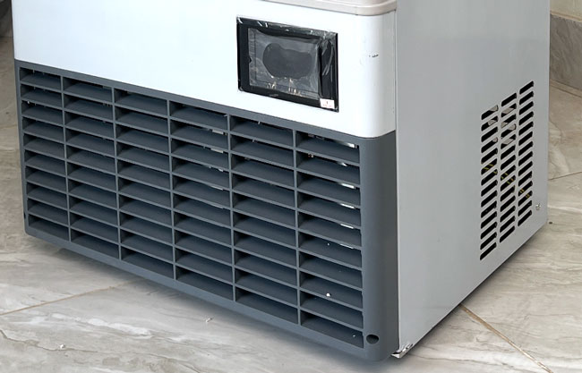 Khe xả khí máy đá