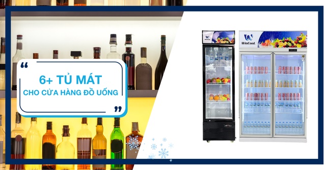 Tủ mát cho cửa hàng đồ uống