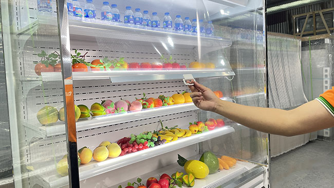 Sắp xếp thực phẩm ngăn nắp