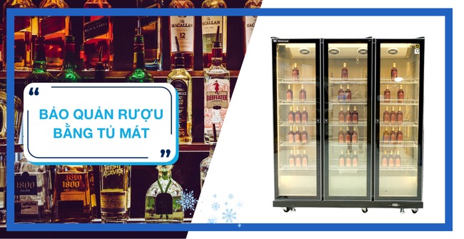 Có nên bảo quản rượu bằng tủ mát không? Cách bảo quản hiệu quả
