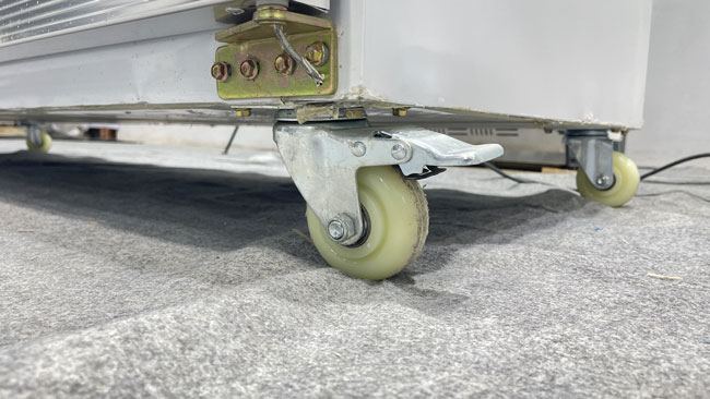 Kiểm tra bề mặt đặt tủ