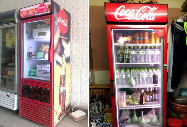 Tủ mát Coca Cola