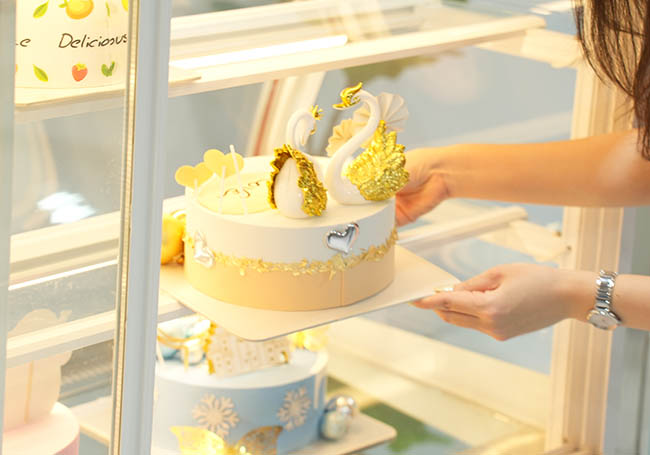 Không gian trưng bày lung linh, nổi bật