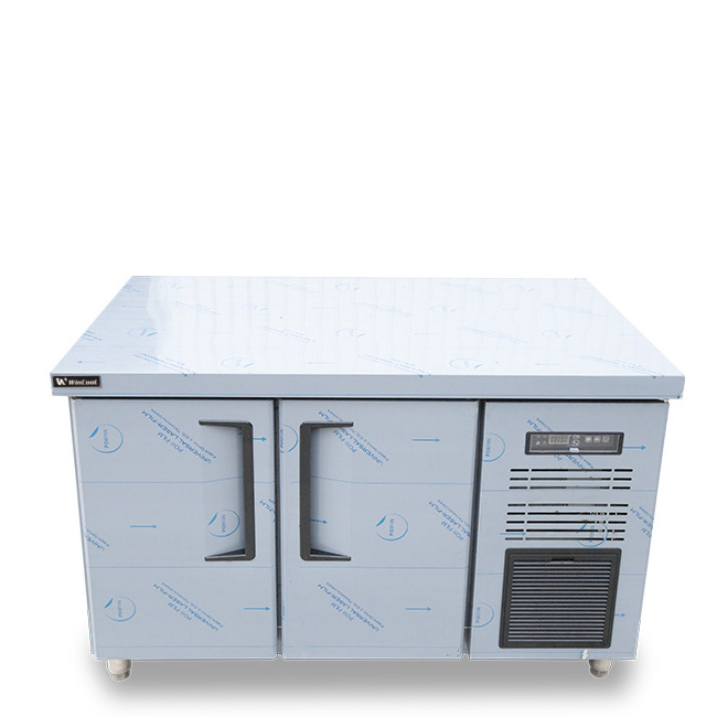 Tủ đông bàn chặt 2 cánh 250L làm lạnh quạt gió