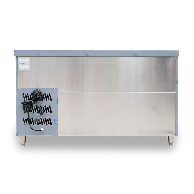 Tủ đông bàn chặt 2 cánh 250L làm lạnh quạt gió