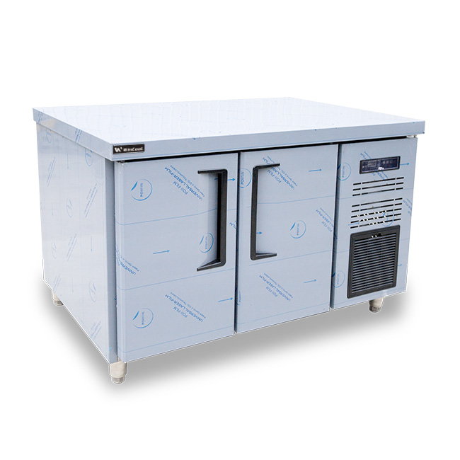 Tủ đông bàn chặt 2 cánh 250L làm lạnh quạt gió