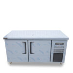 Tủ đông bàn chặt 2 cánh 350L làm lạnh quạt gió