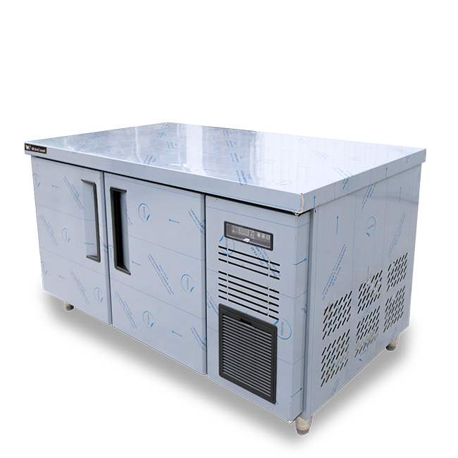 Tủ đông bàn chặt 2 cánh 350L làm lạnh quạt gió