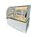 Tủ bánh kem 0.9m kính cong 2 tầng