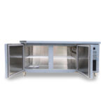 Tủ đông bàn chặt 2 cánh 450L làm lạnh quạt gió