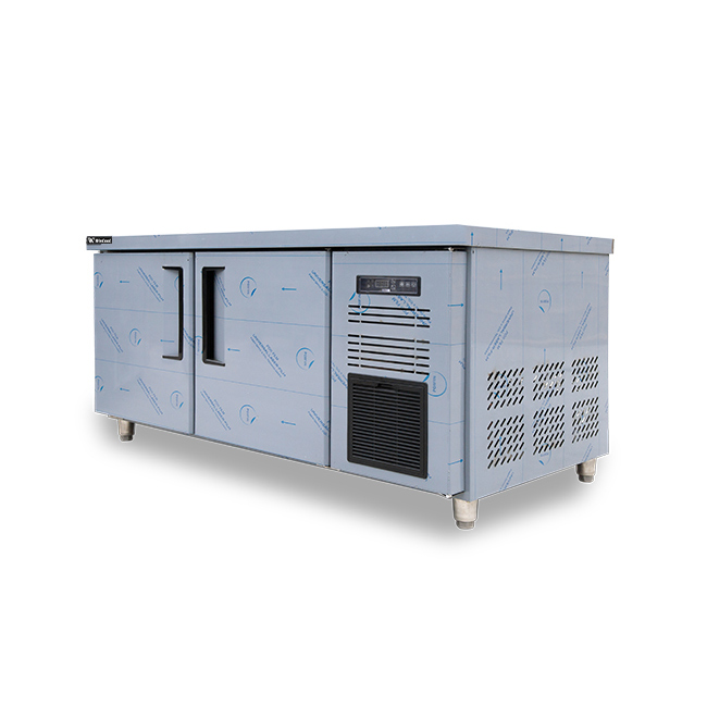 Tủ đông bàn chặt 2 cánh 450L làm lạnh quạt gió