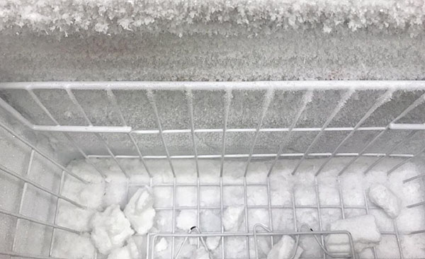 Tác hại tủ đông đóng tuyết
