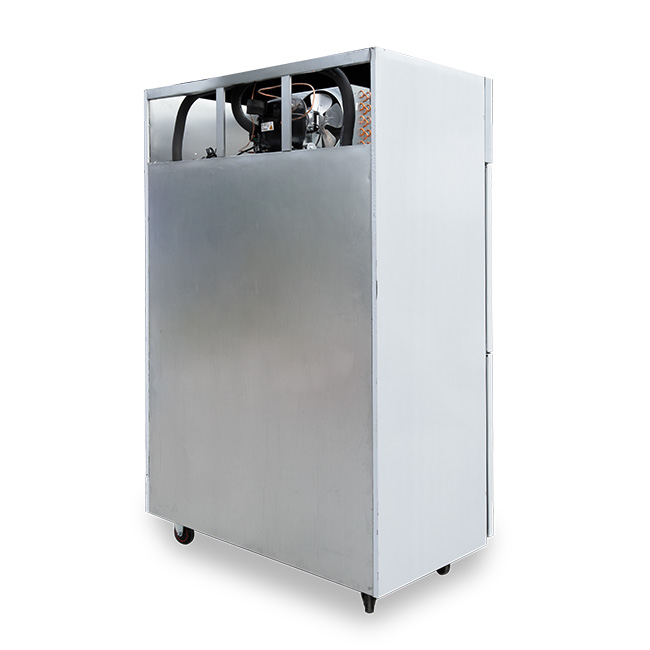 Tủ đông đứng 4 cánh 4CBO-KD 1000L làm lạnh trực tiếp