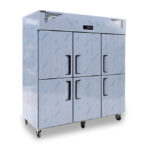 Tủ đông đứng 6 cánh HR16CFL 1600L quạt gió