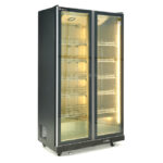 Tủ bảo quản hoa 2 cánh đen HR1180PJ 1000L