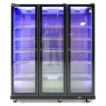 Tủ bảo quản hoa 3 cánh đen HR1860PJ 1600L