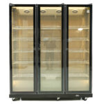 Tủ bảo quản hoa 3 cánh đen HR1860PJ 1600L