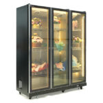 Tủ bảo quản hoa 3 cánh đen HR1860PJ 1600L