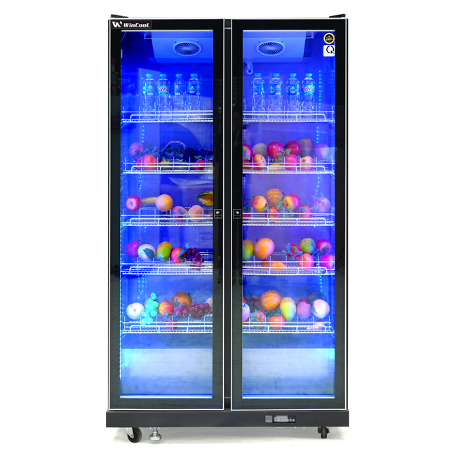 Tủ mát 2 cánh đen HR1180PJ 1000L