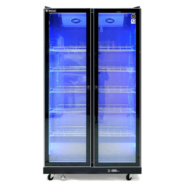 Tủ mát 2 cánh đen HR1180PJ 1000L