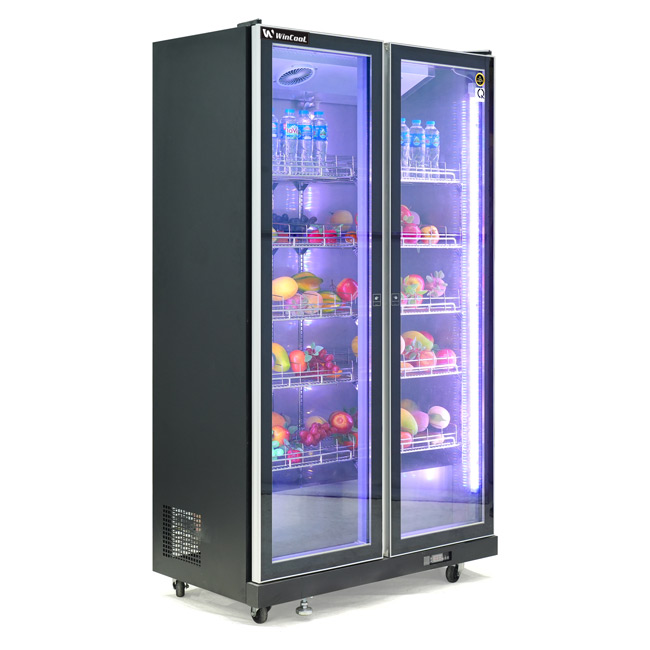 Tủ mát 2 cánh đen HR1180PJ 1000L