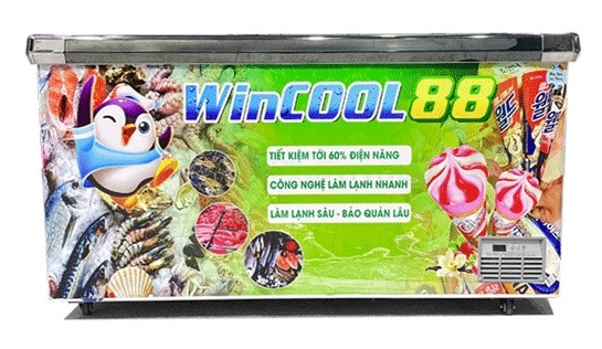 Tủ đ&ocirc;ng nằm 2 c&aacute;nh CN1600 500L