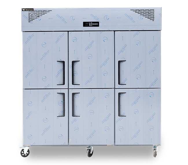 Tủ đ&ocirc;ng đứng 6 c&aacute;nh HR16CFL